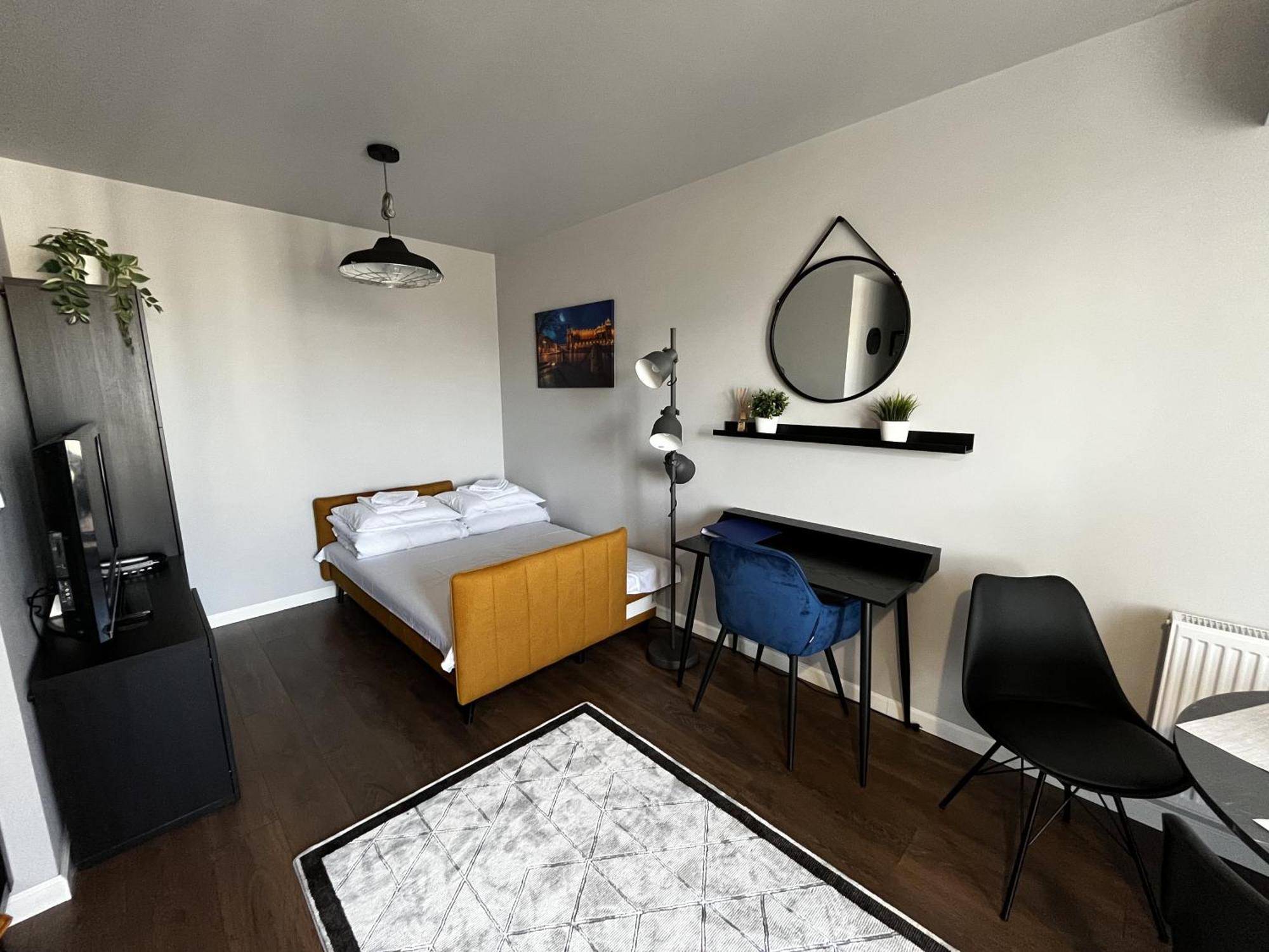 Appartement Apartament Z Tarasem Oraz Podziemnym Parkingiem à Cracovie Extérieur photo